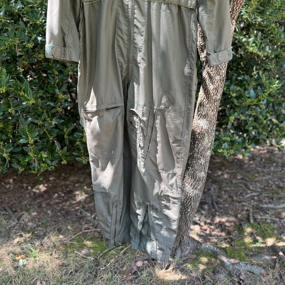 Vintage Aircrew Coveralls Flyers Flight Suit Vanderbilt CWU 27P Sz 42L - Picture 3 of 15